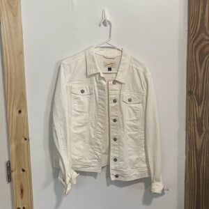 Universal Thread White Denim Jacket